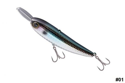 Riserbait by Jackall Brothers, impossible to think of a surface lure with more weight per centimeter