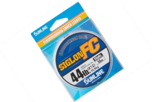 Sunline New Siglon FC Fluorocarbon , the best price/performance ratio in the market.